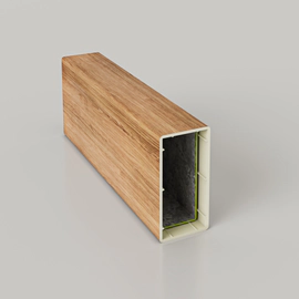 Tubular p/exterior Muchtek Turner oak 76x38 913420240