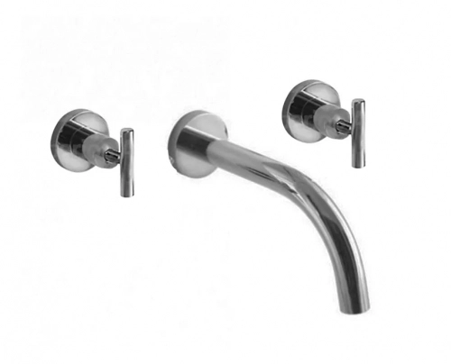 Griferia Baño Hidromet Lavatorio de Pared Sun Lever