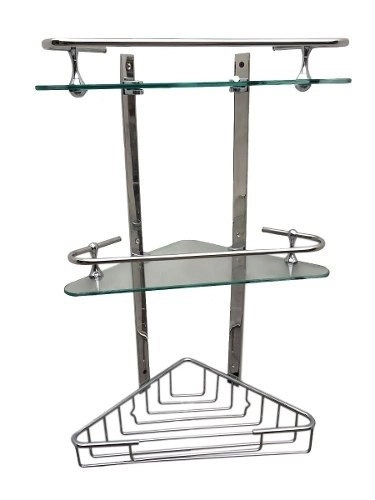 Accesorio Kurymar Esquinero Triple 2 Cristales Niq/Cr 1031