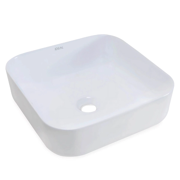 Bacha Ideal kae cuadrada de apoyo blanca 10090