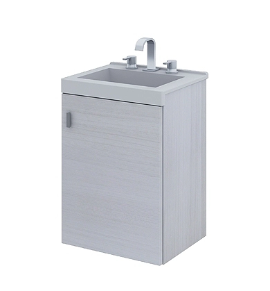 Mueble Schneider Terra Basic Blanco 40cm VC40TB sin mesada