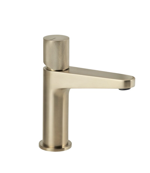 Griferia Peirano lavatorio monoc bajo fabric gold 60-200g (b)