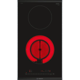 Anafe Bosch Vitroceramico electrico 30 cm Negro PKF375FP2E