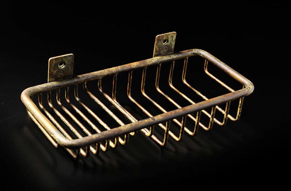 Accesorio de baño Robinet Esponjera jabonera niquel mate