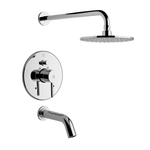 Griferia Ducha Fv Temple 106.02/87 Monocomando c/transf cr