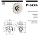Valvula Inodoro Piazza Piazzamatic cr 43036