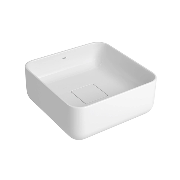 Bacha Deca Slim cuadrada de apoyo bco L.11030.17