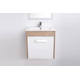 Vanitory Campi Space 50 Blanco c/mesada 1 ag SP50RCLM