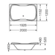 Casco Ferrum 200x120x52 atlantis acrilico blanco ATL-BA-001-BL