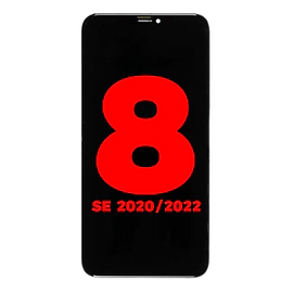 MODULO IPHONE 8 / SE2020 X07 NEGRO AMPSENTRIX
