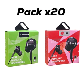 PROMO X 20U AURICULARES AKG MULTIMARCA SURTIDOS