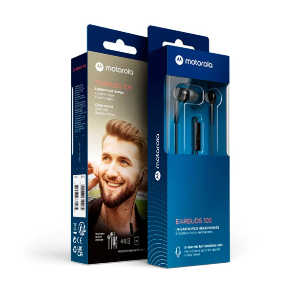 AURICULAR MOTOROLA EARBUDS 105