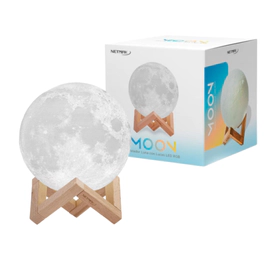 LAMPARA LUNA 3D NETMAK