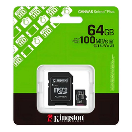 MEMORIA MICRO SD KINGSTON 64GB CLASE 10