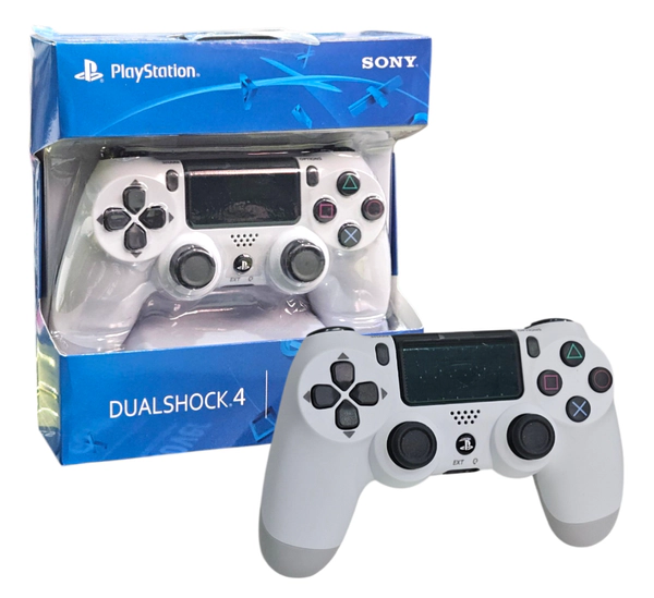 joystick ps4 blanco