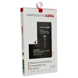 BATERIA IPHONE 15 PRO AMPSENTRIX PLUS