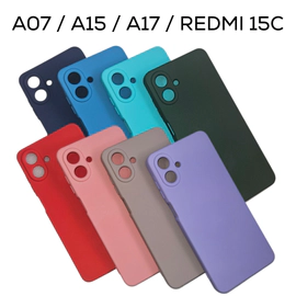 FUNDAS SILICON - A07 / A15 / A17 / REDMI 15C