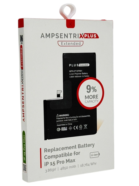 bateria ampsentrix 15 pro max