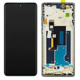 MODULO MOTOROLA EDGE 50 FUSION 100% ORIGINAL CON MARCO - FOREST BLUE