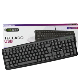 TECLADO USB HBL TEC-301