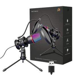 MICROFONO STREAMING USB RGB