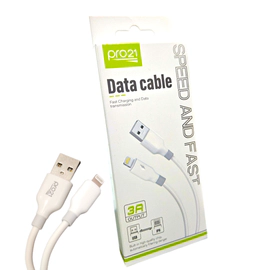 CABLE IPHONE LIGHTNING PRO 21 CAJA