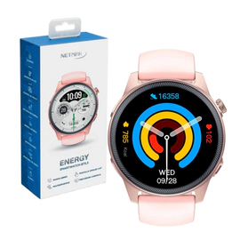 RELOJ SMARTWACTCH NETMAK ENERGY ROSA