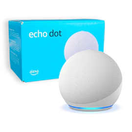ECHO DOT AMAZON 5TH - BLANCO / NEGRO