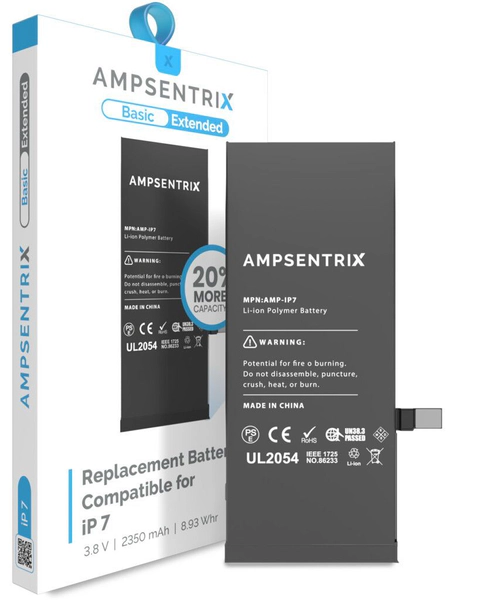 BATERIA AMPSENTRIX IPHONE 7 BASIC EXTENDED