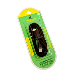 CABLE TIPO C MOTOROLA BLISTER VERDE