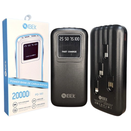 POWER BANK IBEK 20000 MAH PD-160