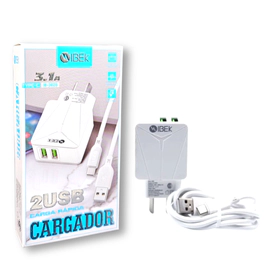 CARGADOR IBEK 3.1 TIPO C 3026