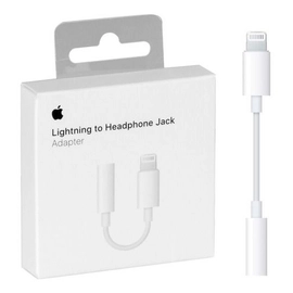 ADAPTADOR LIGHTNING A JACK 3.5 MM APPLE