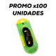 PROMO X 100 CABLE TIPO C MOTOROLA BLISTER VERDE