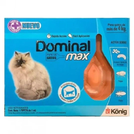 Dominal Max Pipeta para Gato de 4kg a más