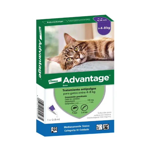 Advantage gato 4-8kg