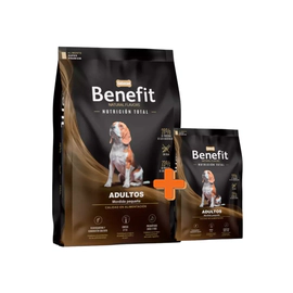 Benefit Perro Adulto Raza Pequeña x 15kg + 3kg