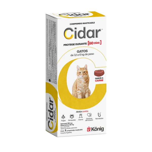 CIDAR GATO 3-6KG