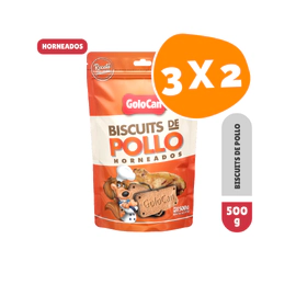 Combo Golocan Biscuits Sabor Pollo