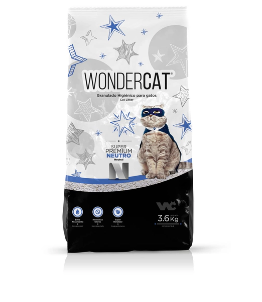 Piedras Sanitarias Wondercat Neutro x 3.6Kg