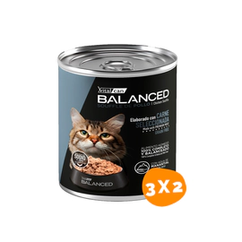 Combo Lata Balanced Soufflé Pollo Gato Senior