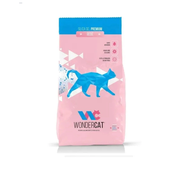 Piedras Wondercat Silica Fragancia bebe 3.8L