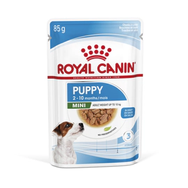 Caja Pouch Royal Canin Perro Mini Puppy x 12 Unidades