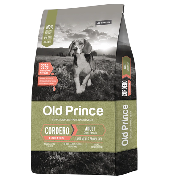 Old Prince Cordero Perro Adulto Pequeño