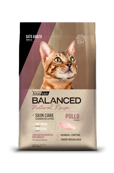 Balanced Natural Recipe Pollo Gato Adulto