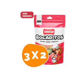 Combo Golocan Bocaditos Sabor Jamón y Queso