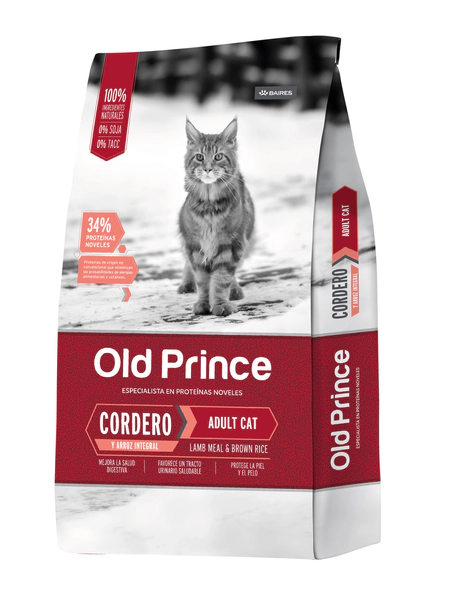 Old Prince Gato Adulto Cordero