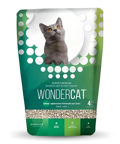 Piedras Esferas Wondercat Aglomerantes Aventura x 4Kg