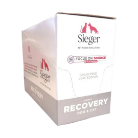 Caja Pouch Sieger Recovery de 12 unid x 100gr