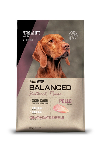 Balanced Natural Recipe Pollo Perro Adulto 3 kg